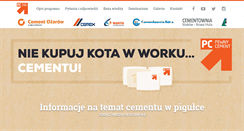 Desktop Screenshot of pewnycement.pl