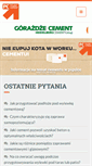 Mobile Screenshot of pewnycement.pl